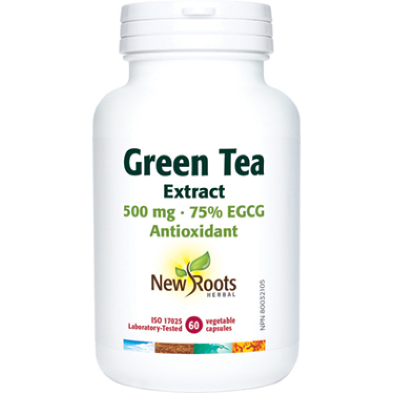 GREEN TEA 60 Capsules New Roots