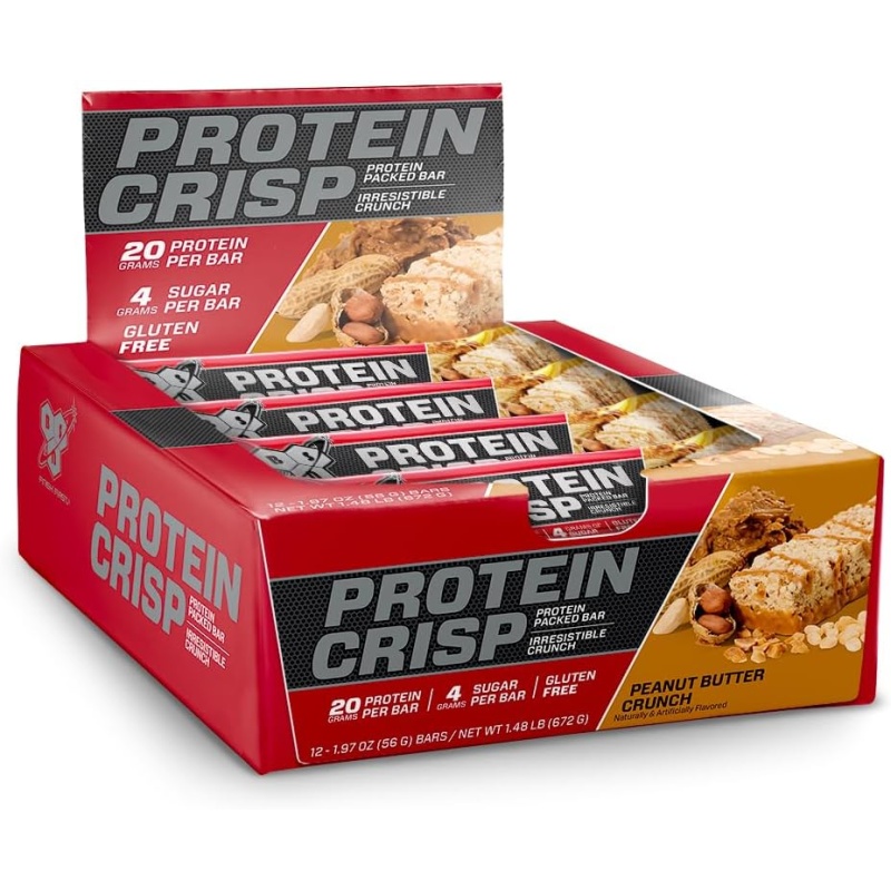 PROTEIN CRISP BAR PB BSN