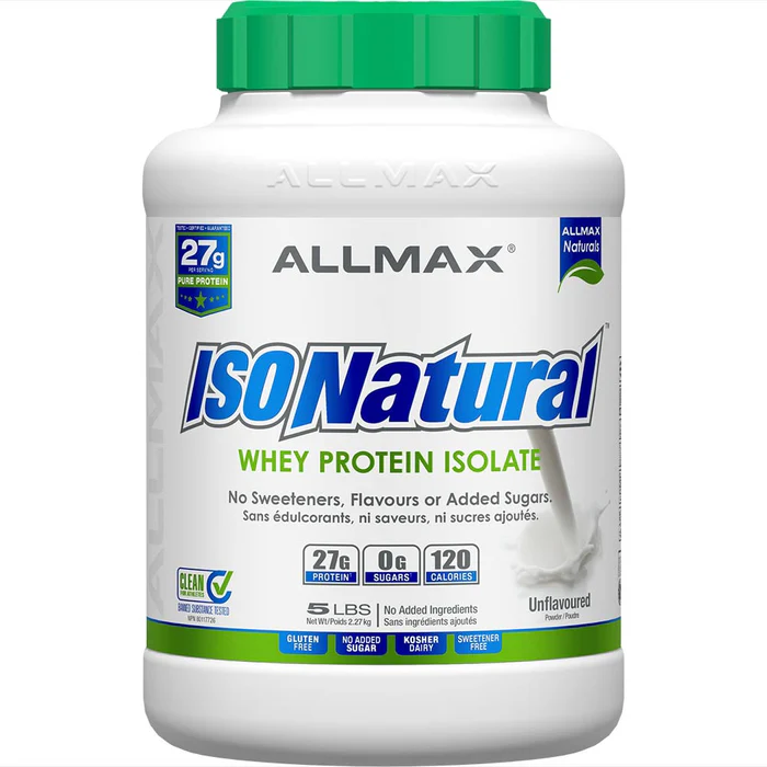 Isonatural 5lb unflav allmax