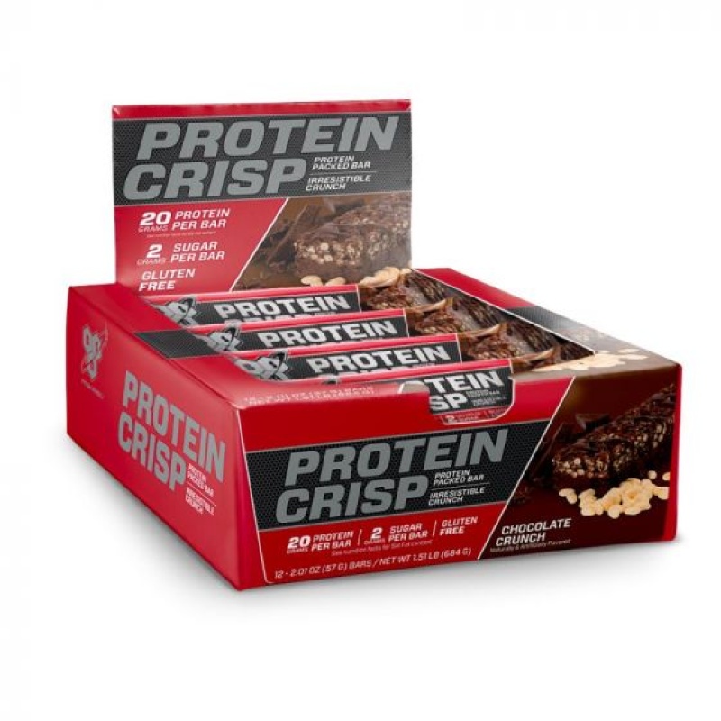 PROTEIN CRISP BAR CHOC  BSN