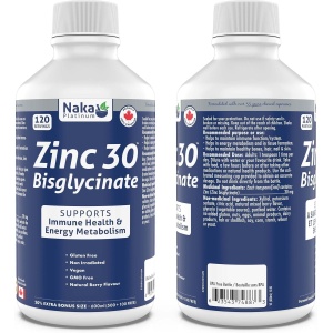 Zinc Bisglycinate 600ml Naka